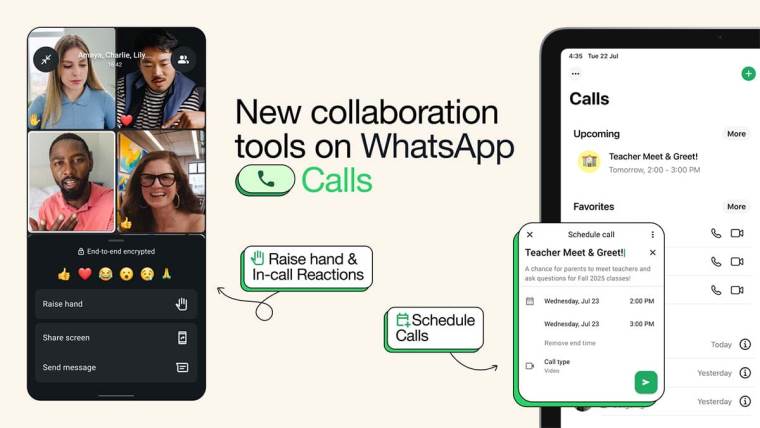 WhatsApp zakazivanje poziva