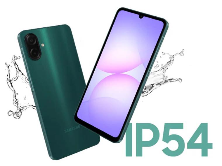 Samsung Galaxy A07 dizajn