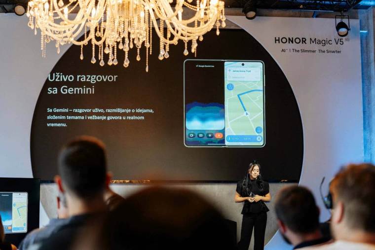 HONOR Magic V5 - Gemini asistent