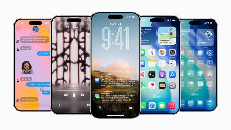 iOS 26 dizajn
