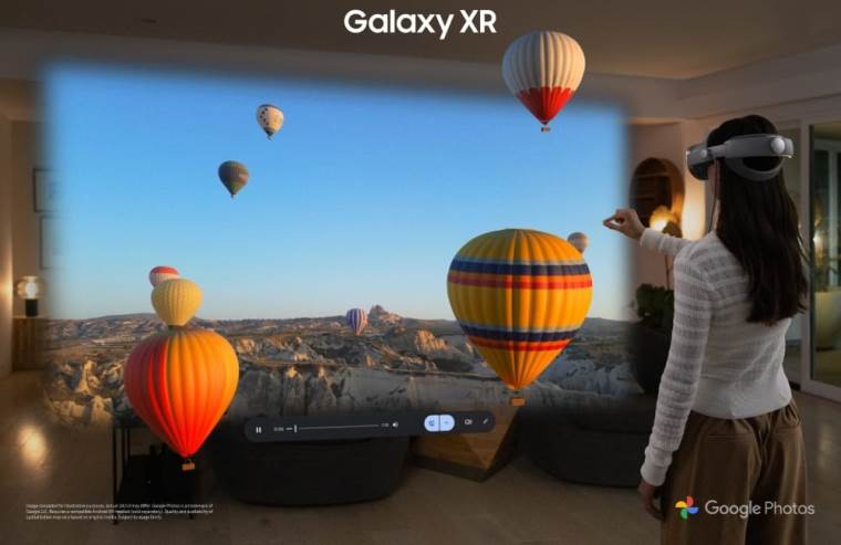 Galaxy XR korišćenje