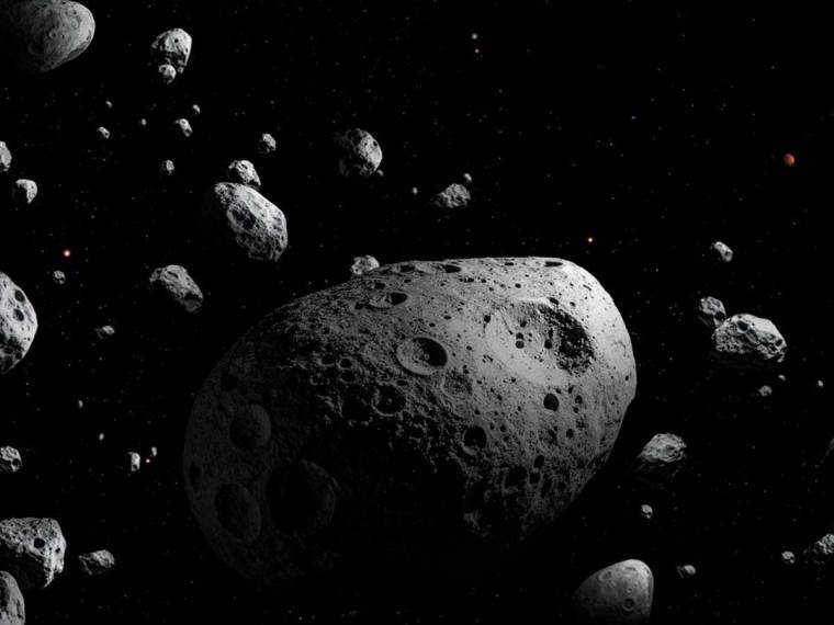 MN45 asteroid ilustracija