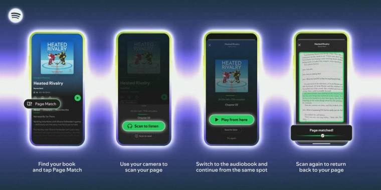 Page Match nova funkcija Spotify