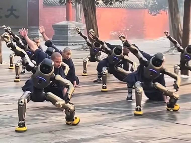 Roboti u Šaolin hramu