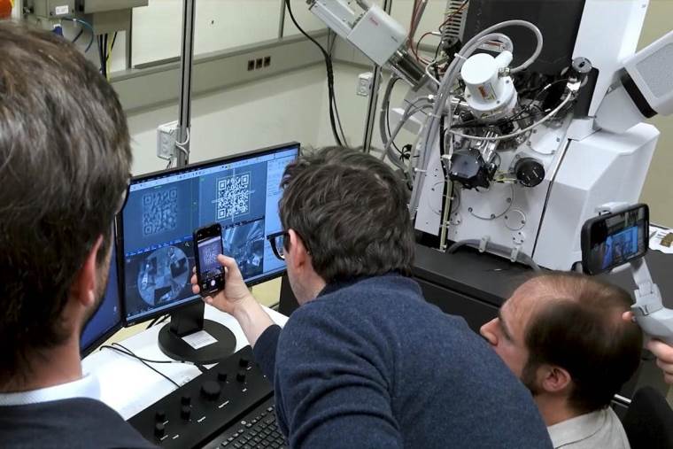 Testiranje najmanjeg QR koda na svetu