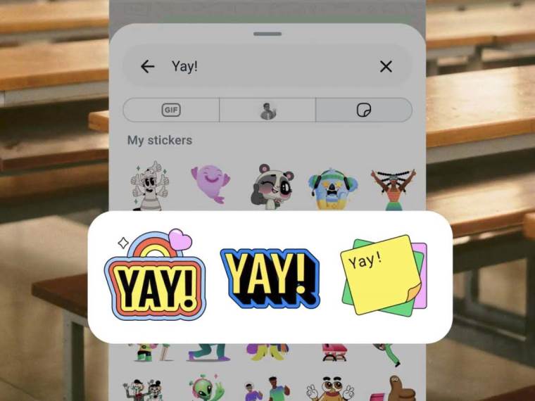WhatsApp pretvaranje reči u stikere