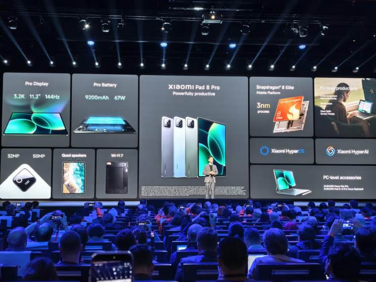 Xiaomi Pad 8 Pro prezentacija