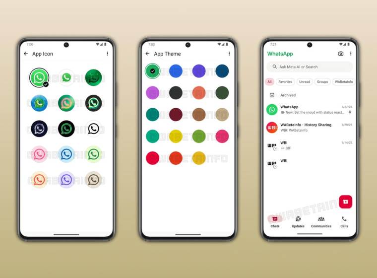 WhatsApp Plus prilagođavanje interfejsa