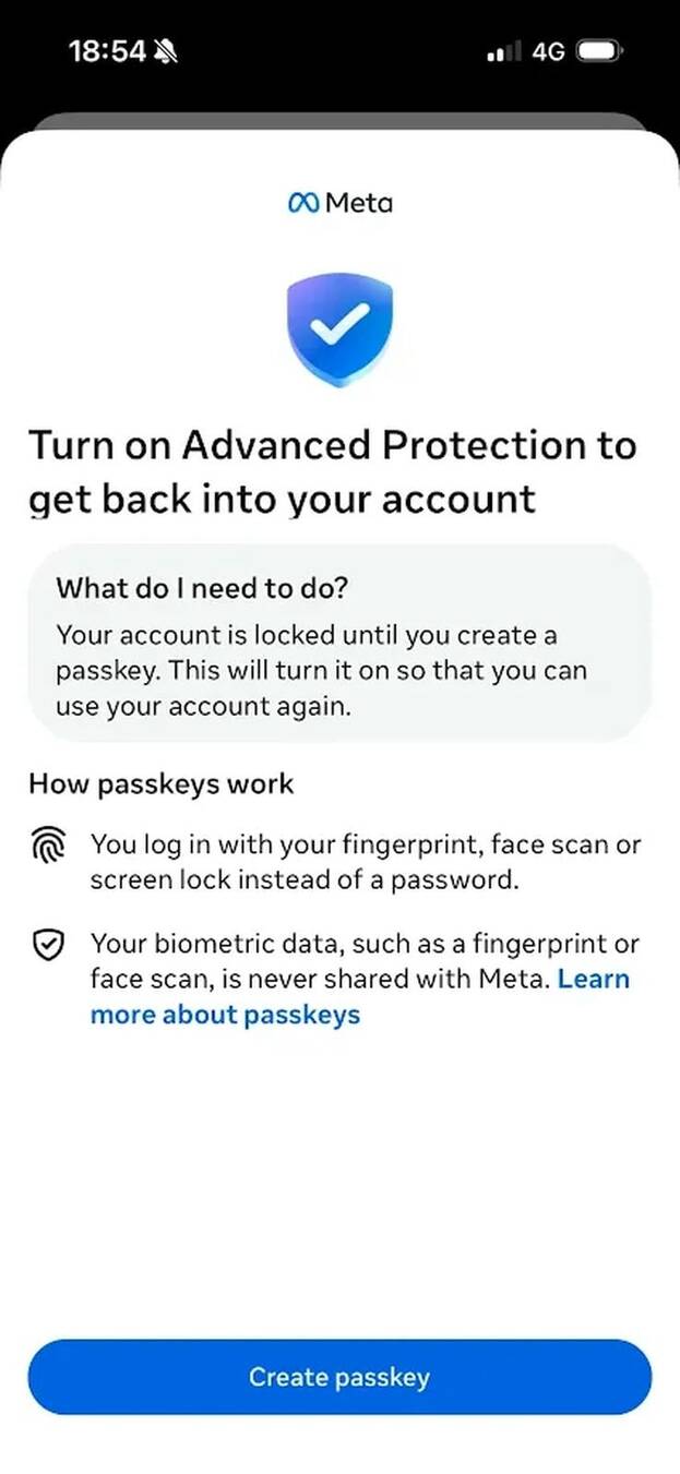 Advanced Protection zaključan Facebook profil i poruka