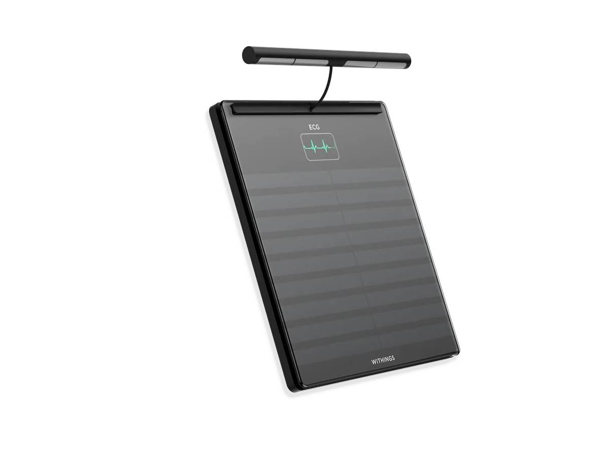Withings pametna vaga EKG merenje 1.jpg