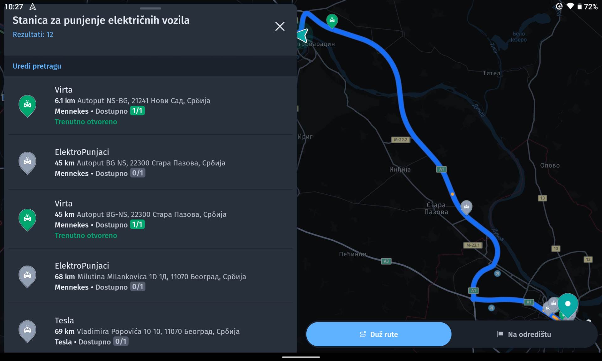 Navigacija na srpskom HERE WeGo (19).png