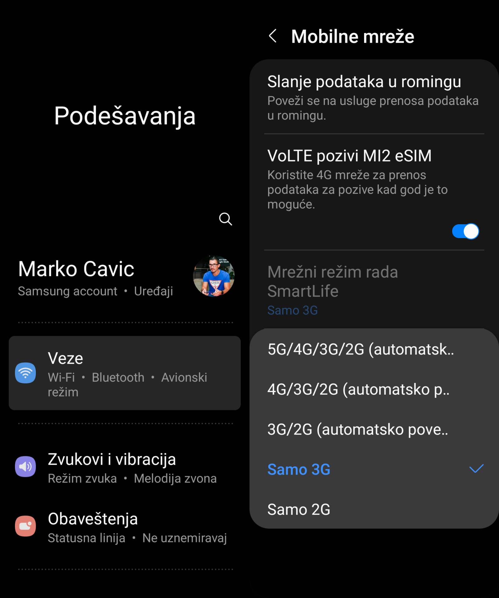 Kako isključiti 2G mrežu