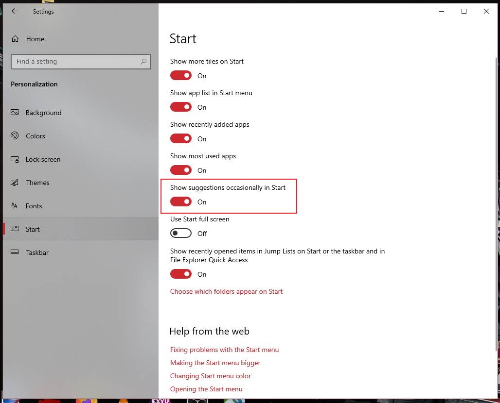 Opcija za isključivanje reklama