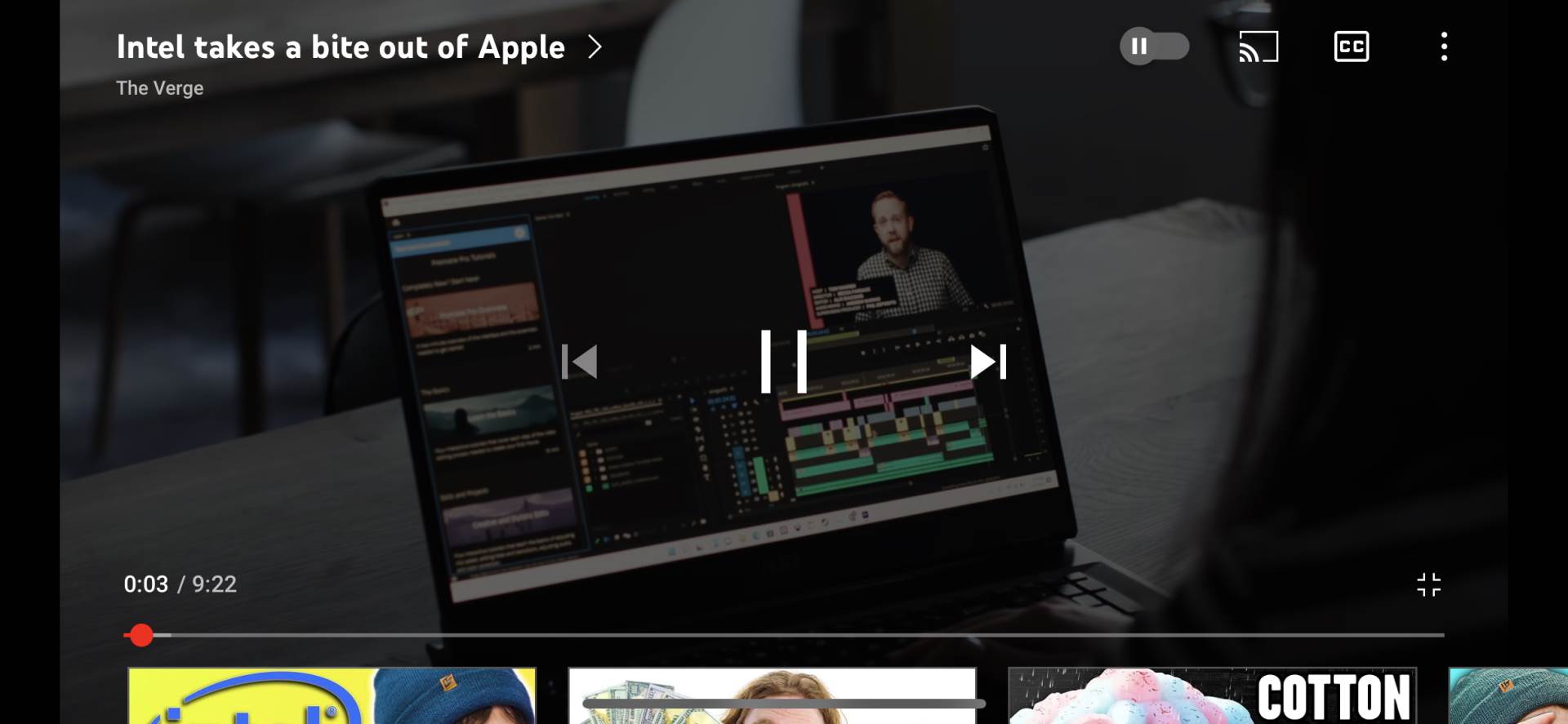 YouTube novi izgled plejera 6.jpg