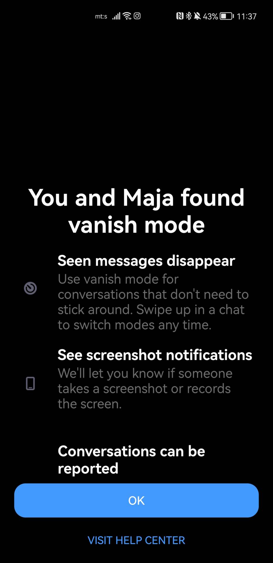 Messenger ScreenShot upozorenje se vidi svuda