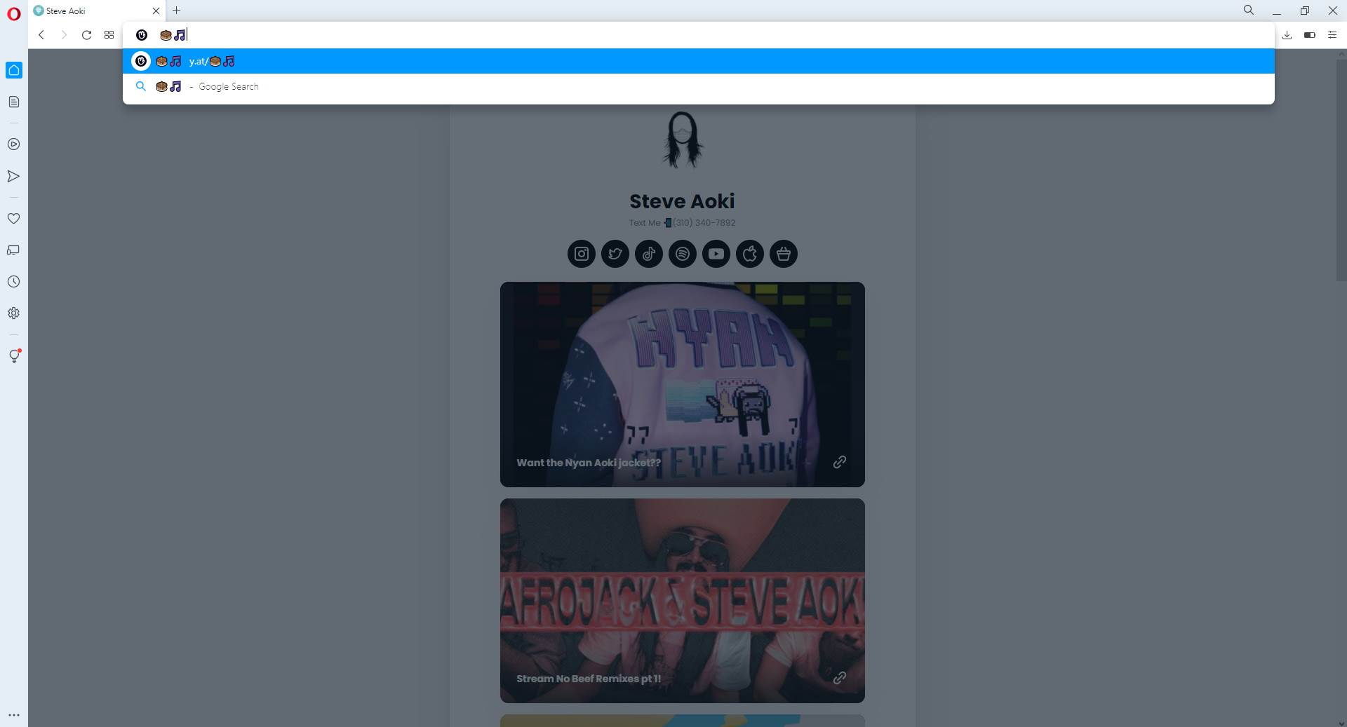 Steve Aoki Yat adresa desktop