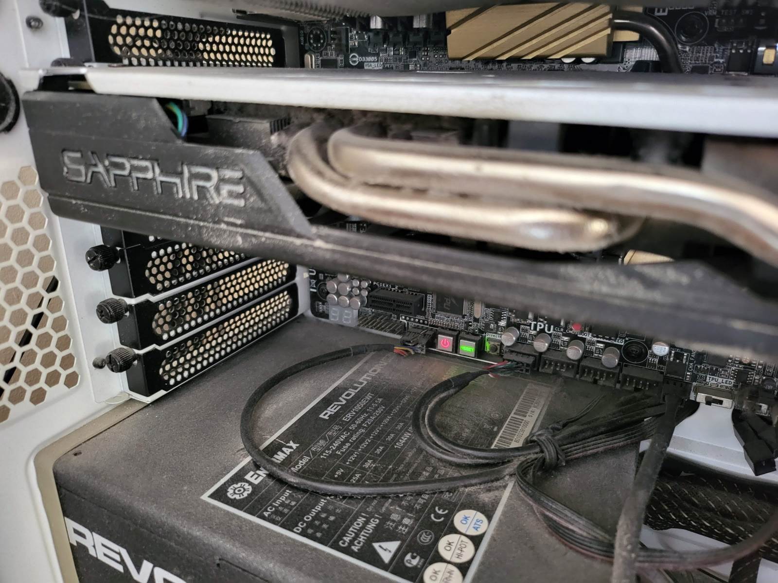 Prljava grafička karta i napajanje