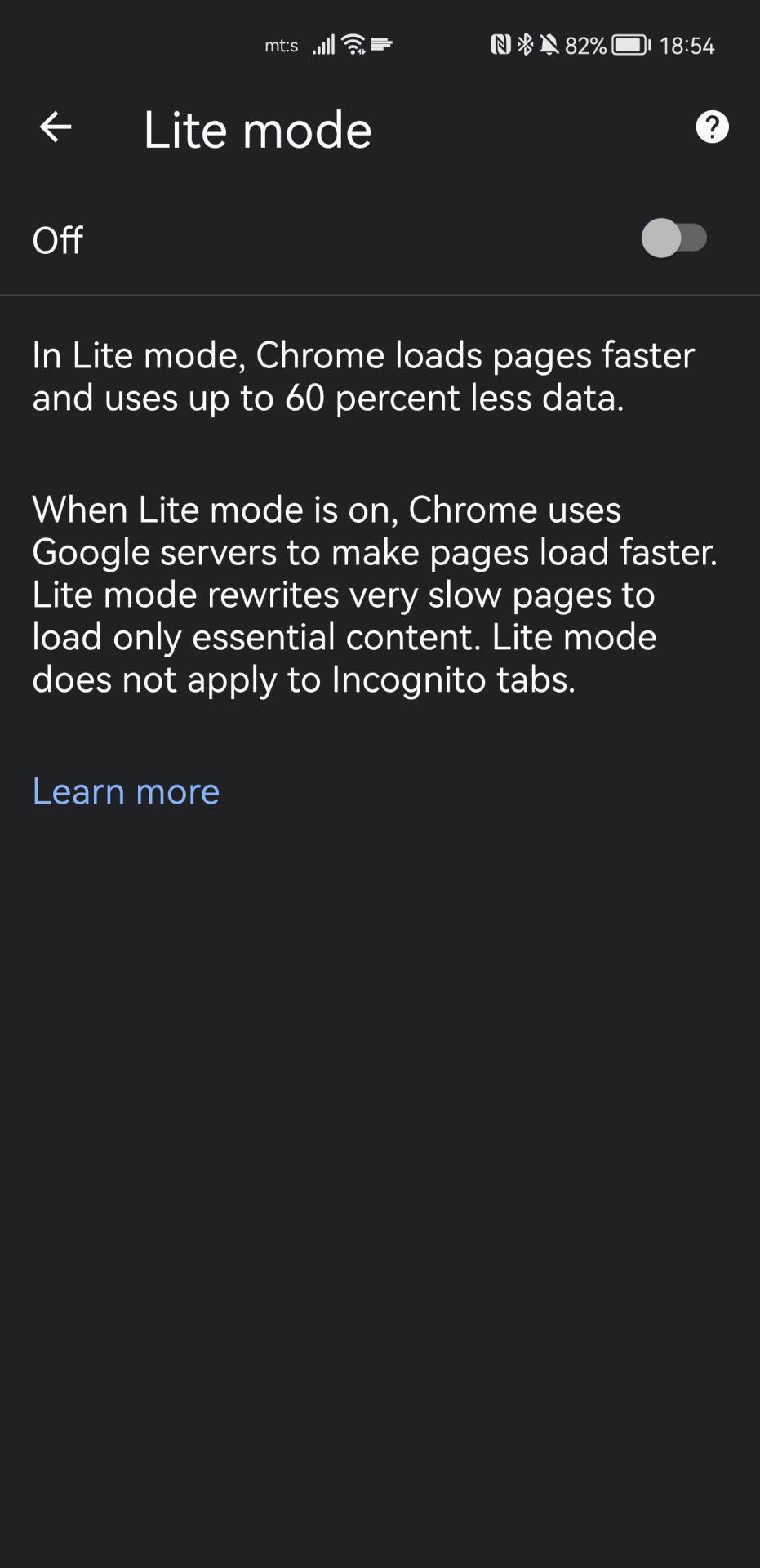 Chrome ukida Data Saver Lite mode (5).jpg