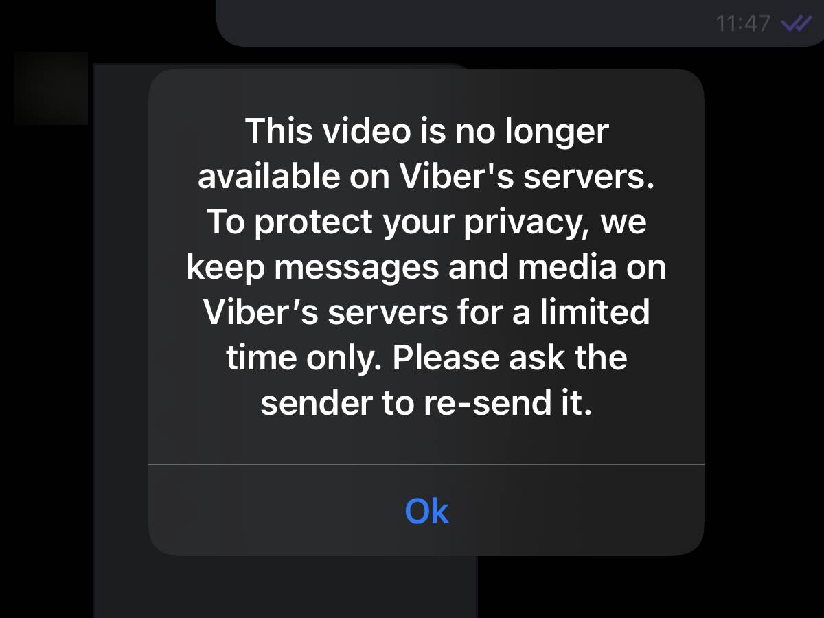 Viber Problem Poruke slike video
