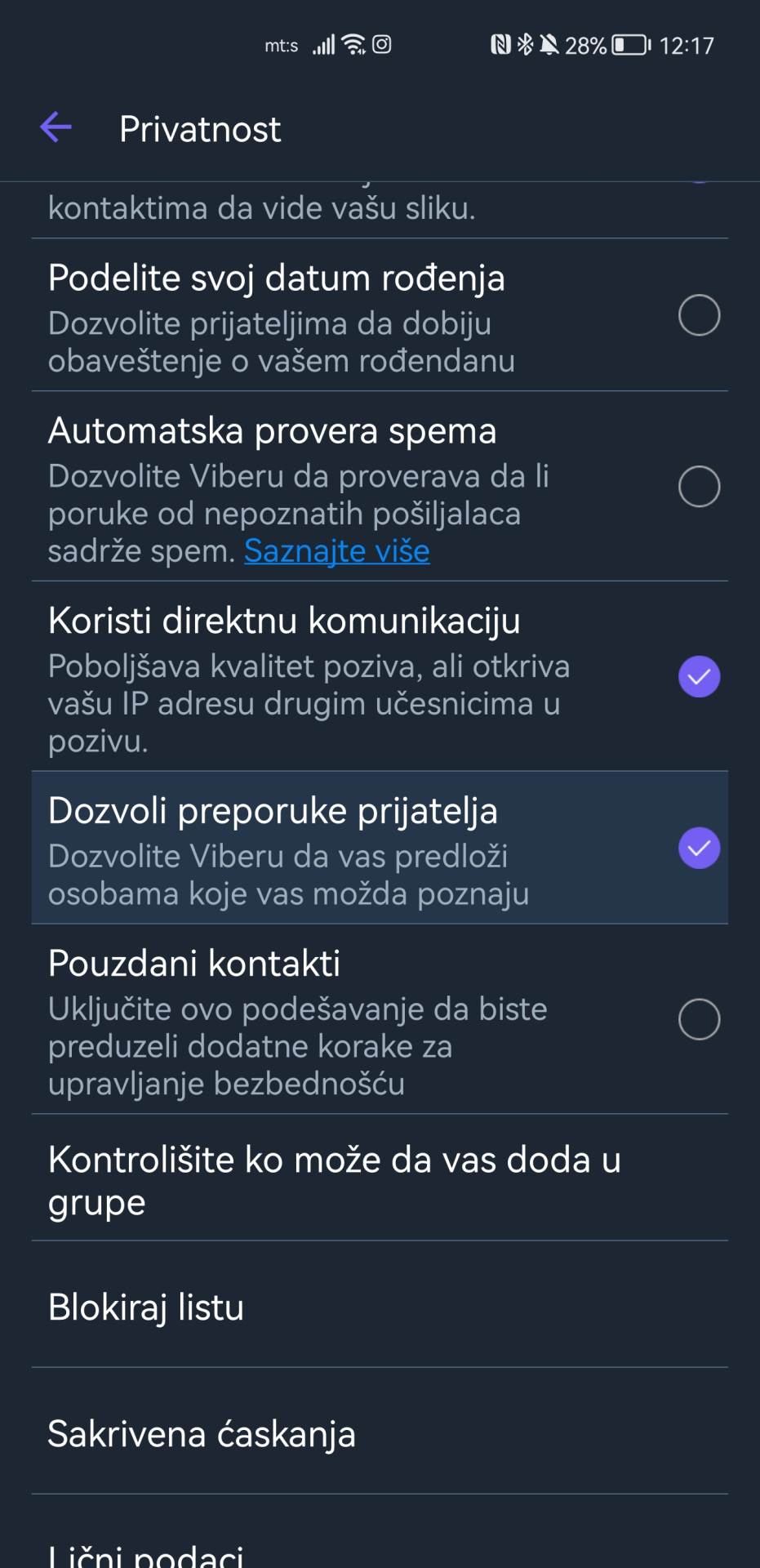 Viber podešavanja aplikacije (12).jpg