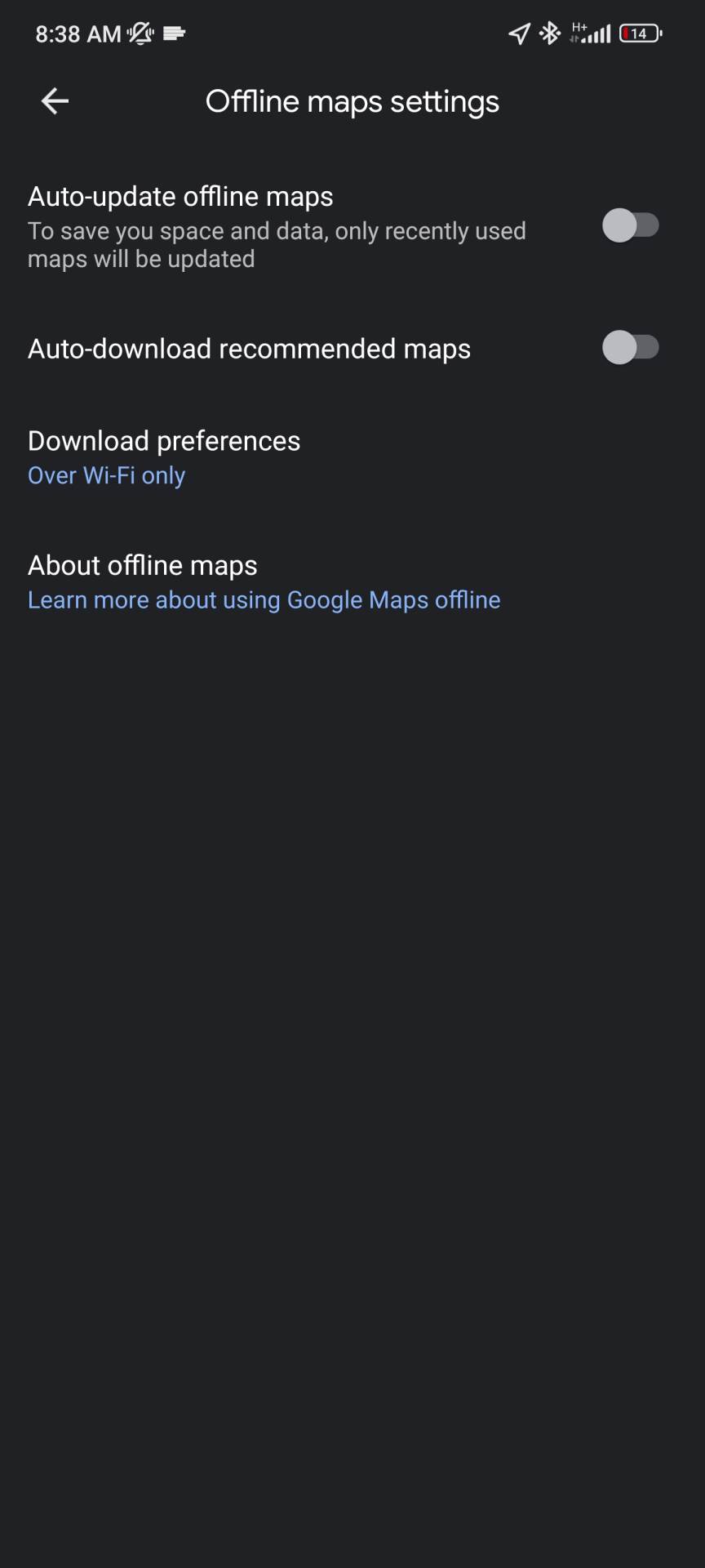 Kako isključiti Offline mape u Google Maps (4).jpg