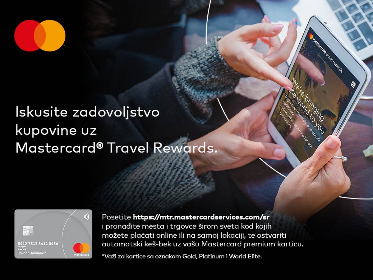 Mastercard Travel Rewards platforma u Srbiji Crnoj Gori i BiH