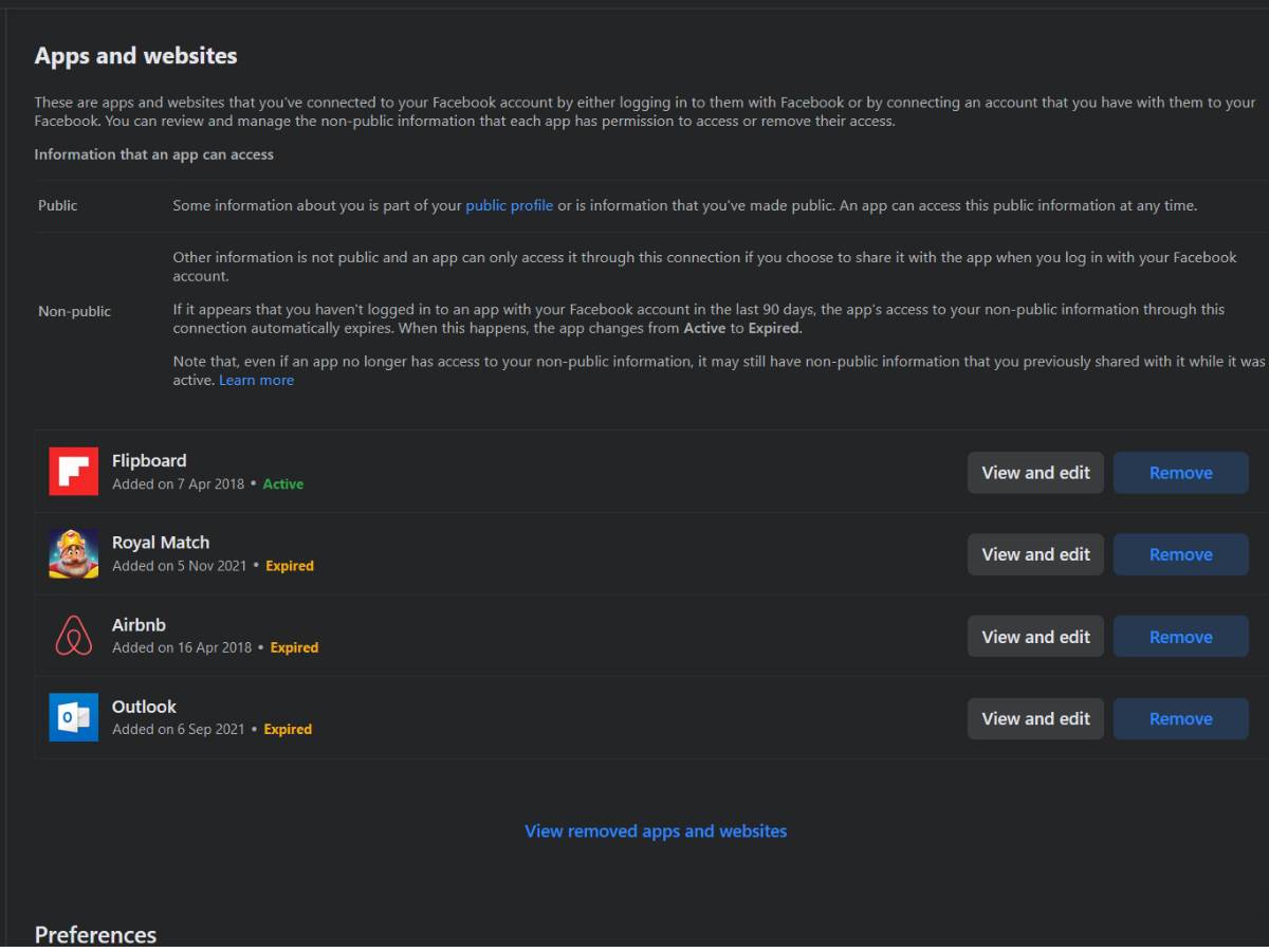Facebook login nalog kako ukloniti 4.png