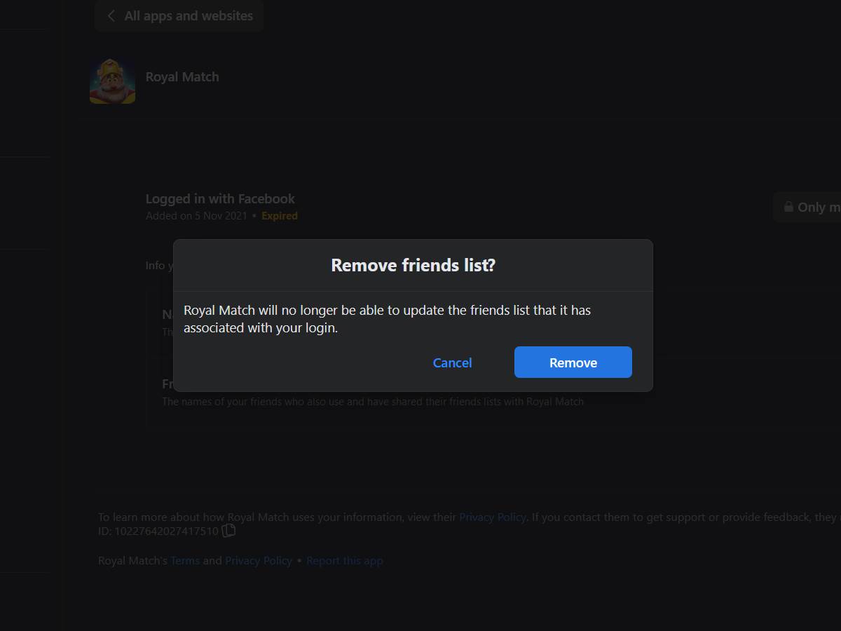 Facebook login nalog kako ukloniti 6.png