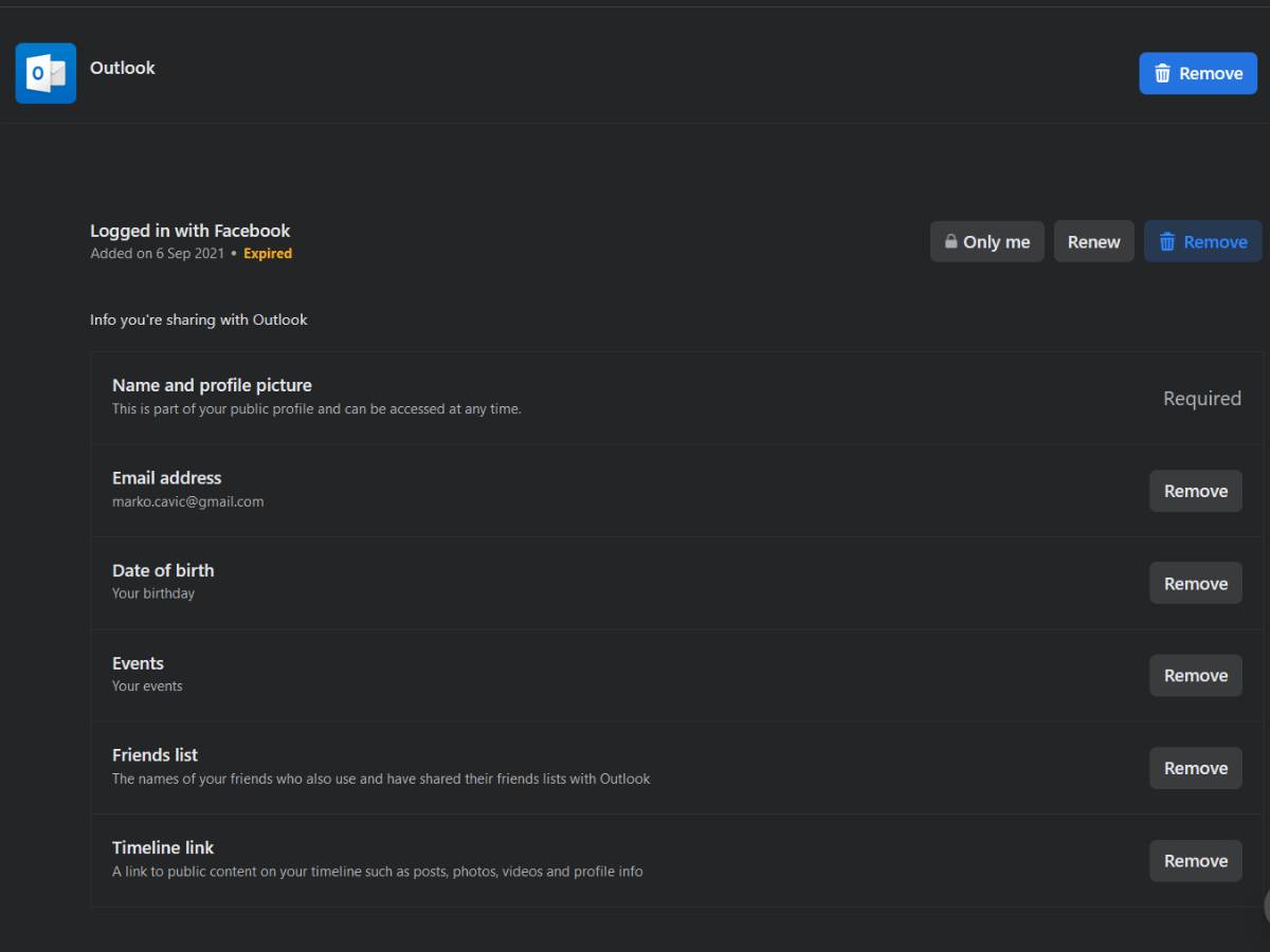 Facebook login nalog kako ukloniti 7.png