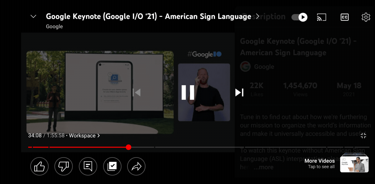 YouTube Full Screen nova dugmad.gif