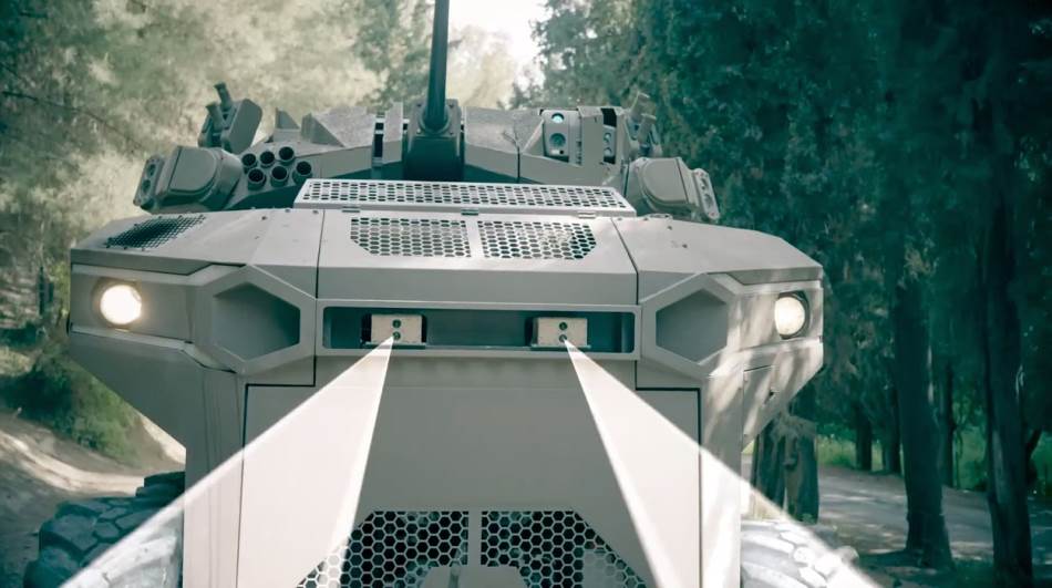 Izraelski autonomni tenk M-RCV