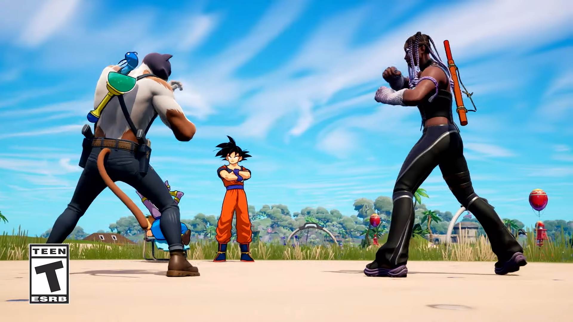 Fortnite x Dragon Ball Gameplay Trailer 0-3 screenshot.png