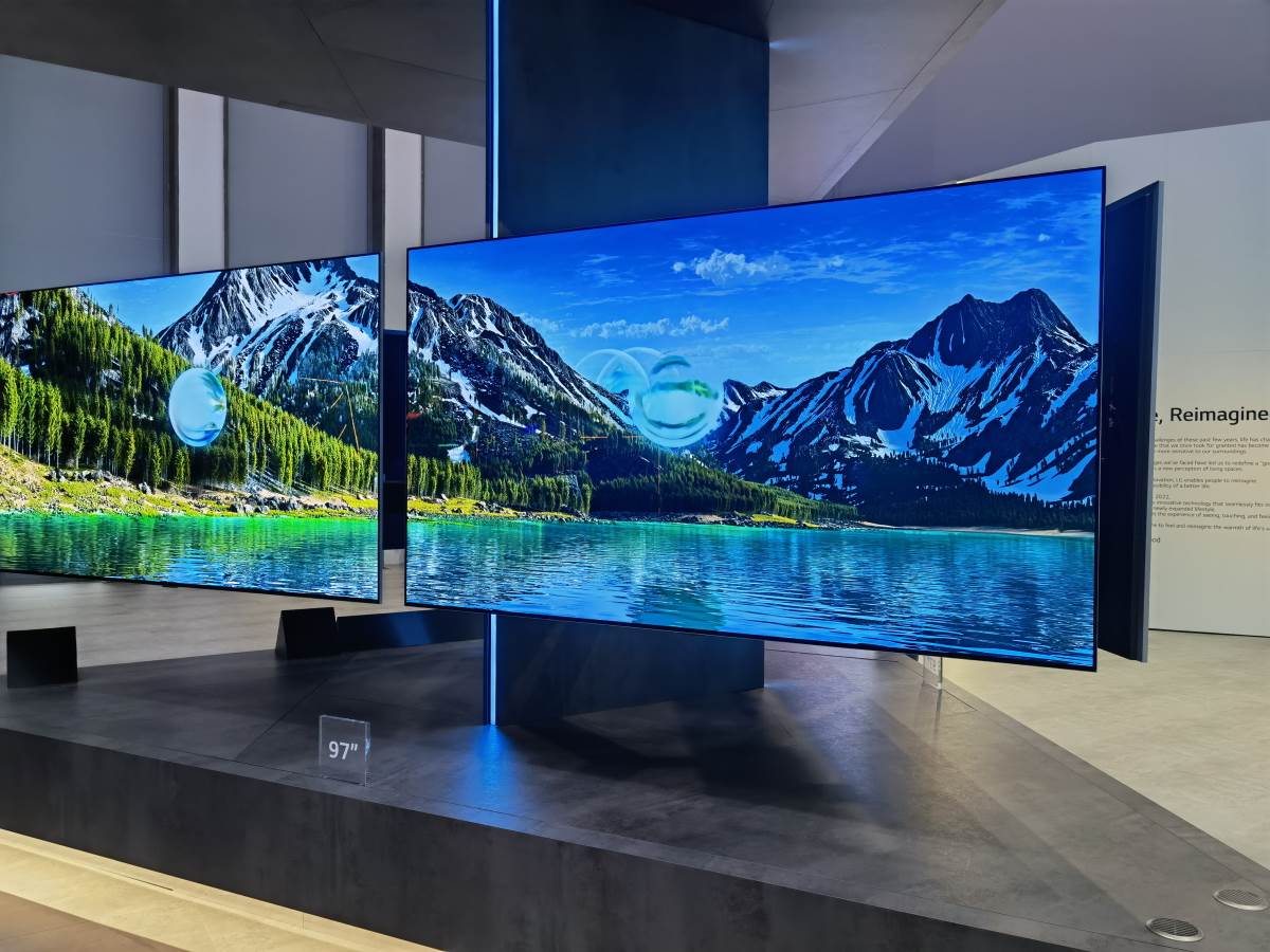 LG OLED evo 97 inča televizor IFA 2022 premijera