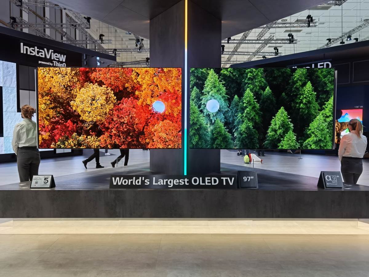 LG OLED evo 97 inča televizor IFA 2022 premijera