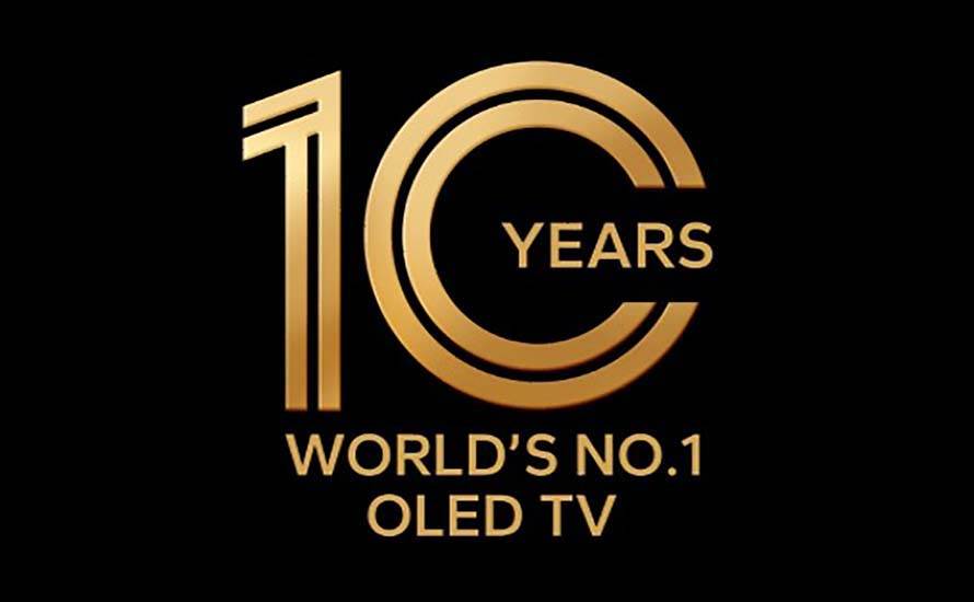 LG 10 Years OLED