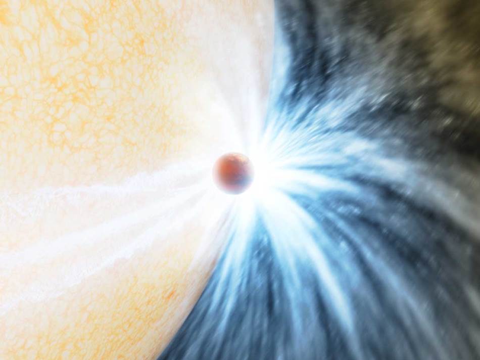 Astronomi prvi put videli kako zvezda guta planetu