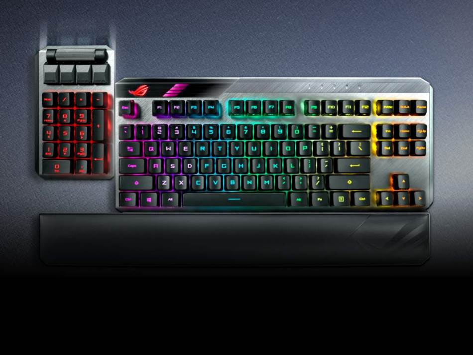 ROG Claymore II tastatura recenzija, test, specifikacije