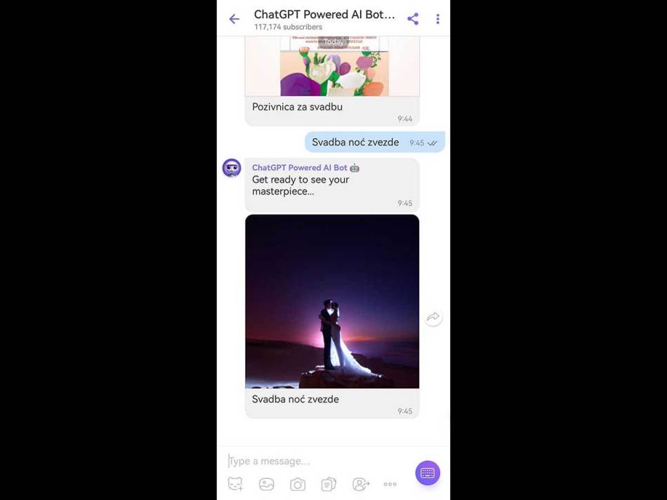 ChatGPT bot