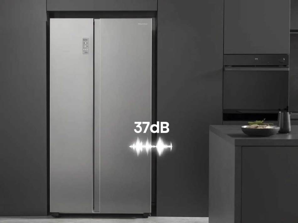 Hisense Side-by-side frižider buka