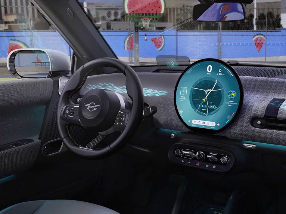 2024 Mini Cooper Electric će imati neobičan okrugli ekran
