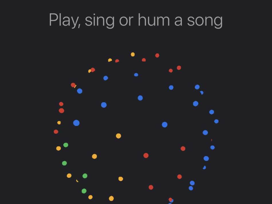 prepoznavanje pesme Google
