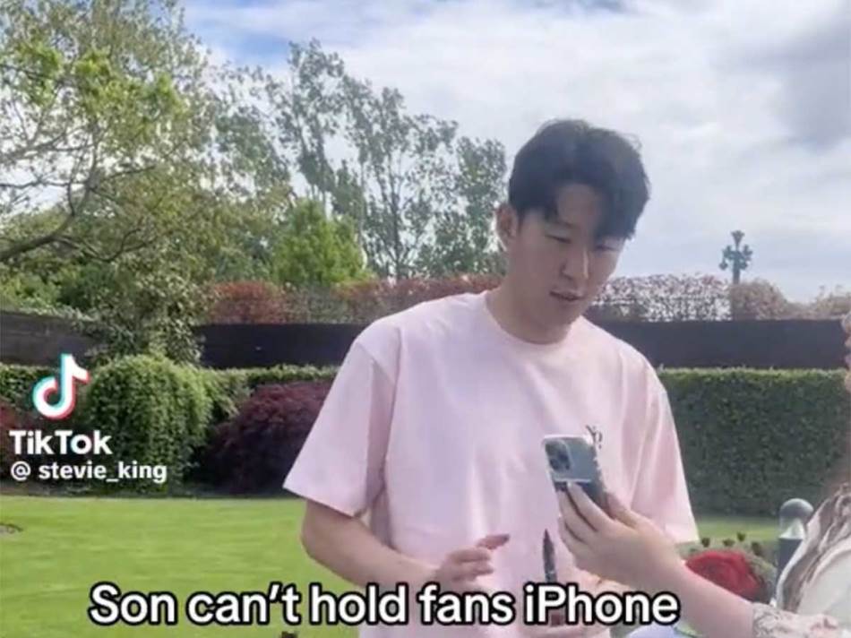 Hjun Min Son odbija da uzme iPhone