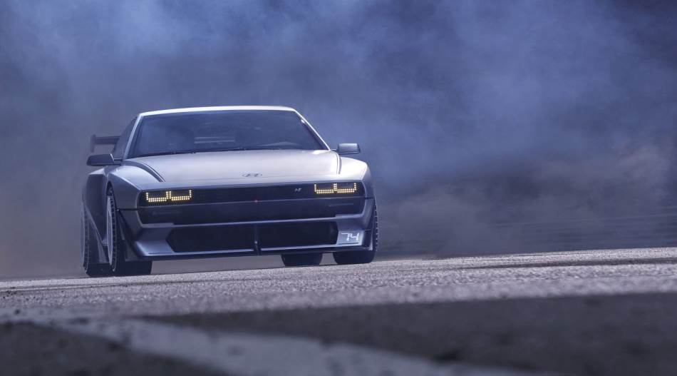 Hyundai N Vision 74 Concept car, električni automobil