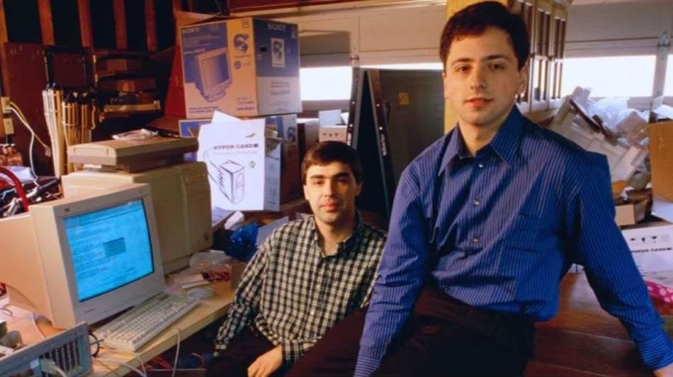 Lari Pejdž, Sergej Brin, Google