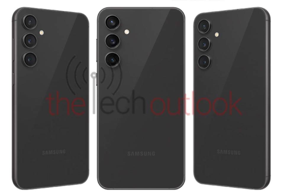 Galaxy S23 FE render