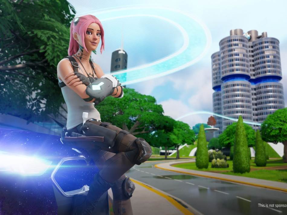 BMW iX2, Fortnite