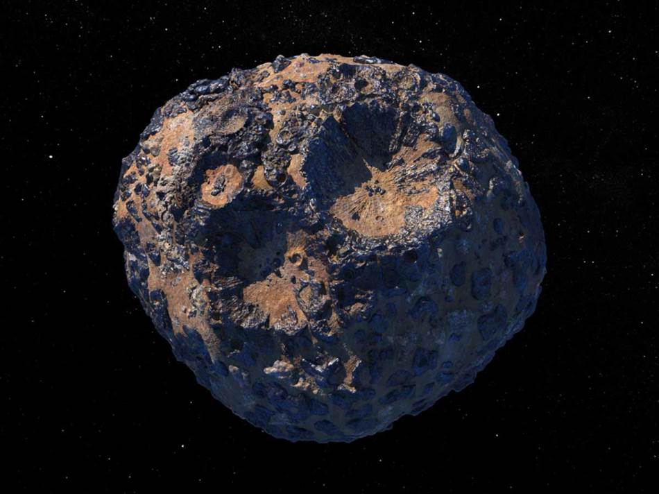 16 Psyche asteroid