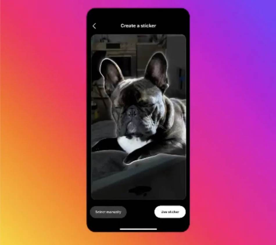 Instagram stikeri