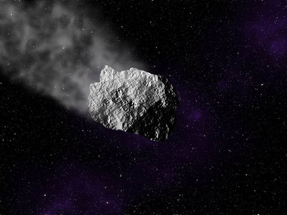 Asteroid, ilustracija