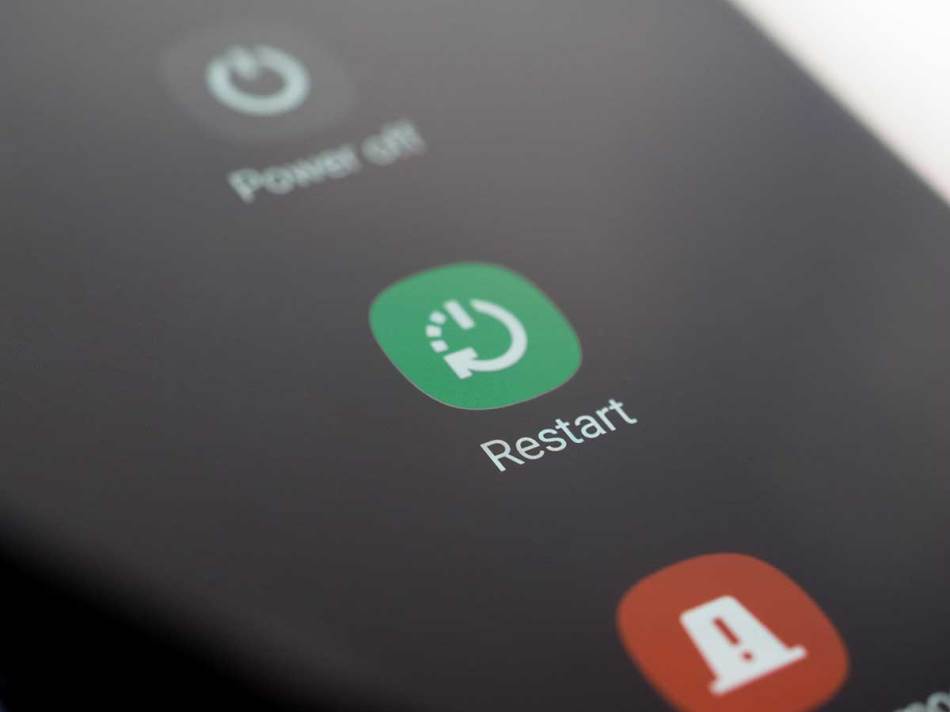 Restart telefona